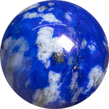 ラピスラズリ（スノーフレーク）