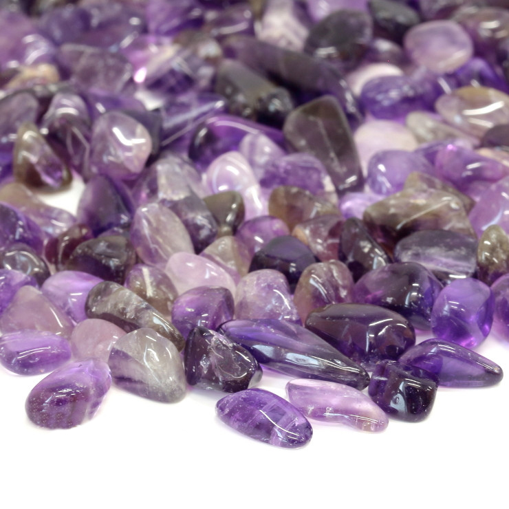 天然石さざれ アメジスト(紫水晶) 大粒100g